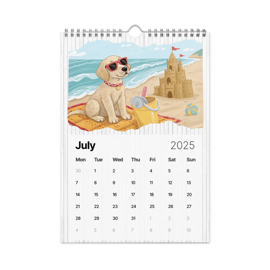 ADORABLE ANIMALS WALL CALENDAR 2025 product image (7)