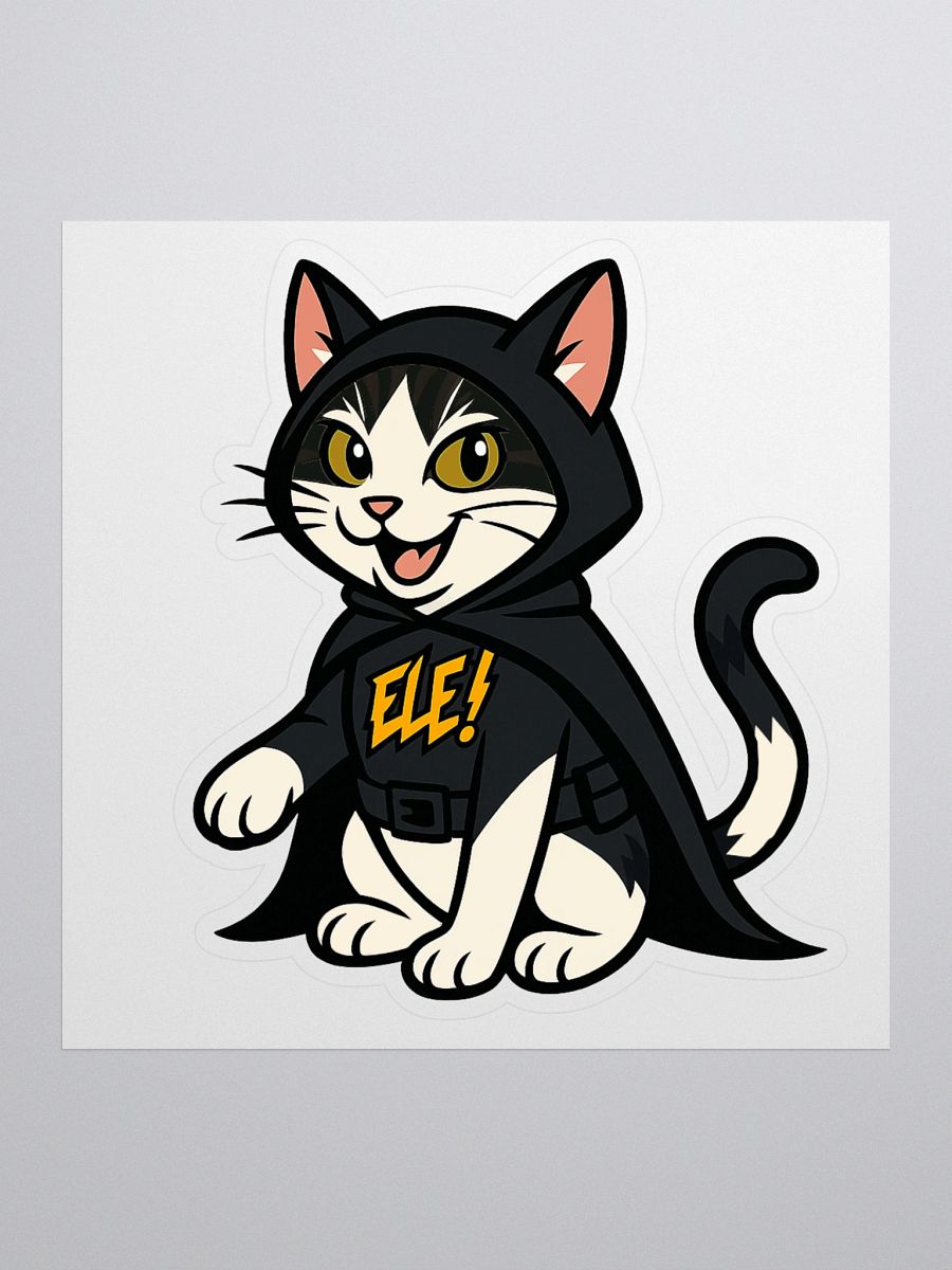 Ele The Antihero Kiss-Cut Sticker product image (1)