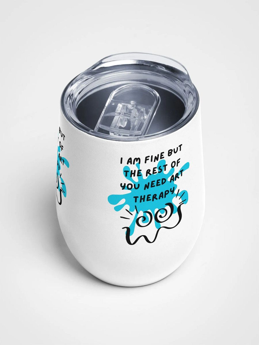 Art Therapy Wine Tumbler product image (5)