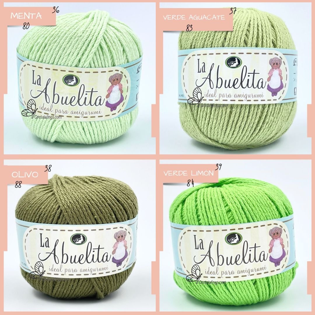 LA ABUELITA – 50g (120yds) 100% Cotton Yarn | Perfect for Amigurumi product image (10)