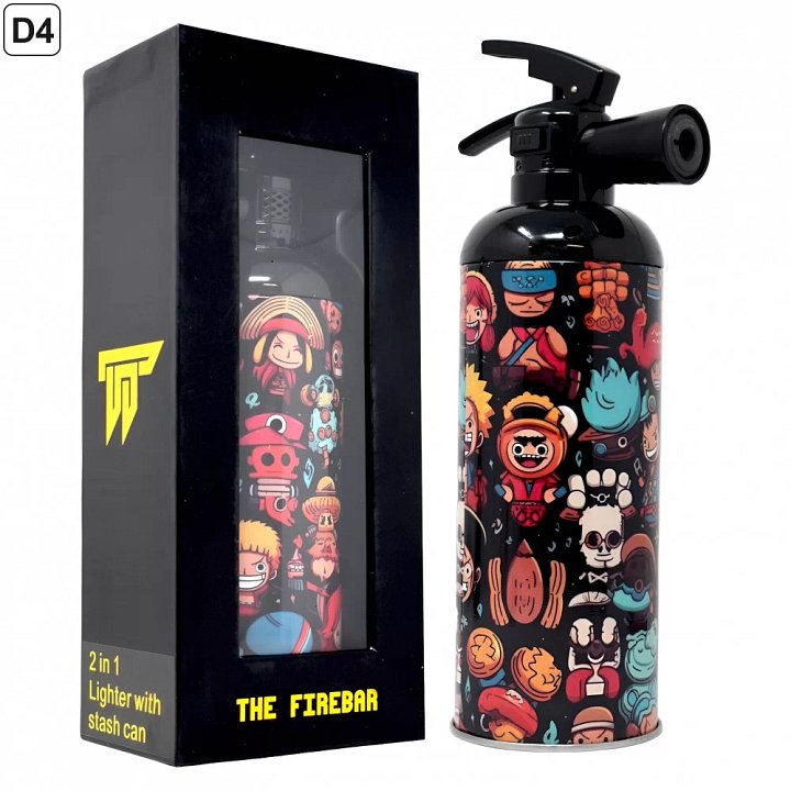 Firebar 2-in-1 Fire Extinguisher Design Lighter product image (1)
