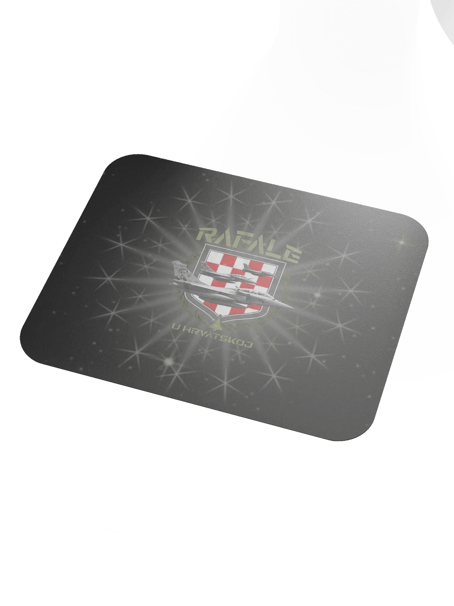 Rafale Fighter Jets Checkered Mouse Pad product image (3)