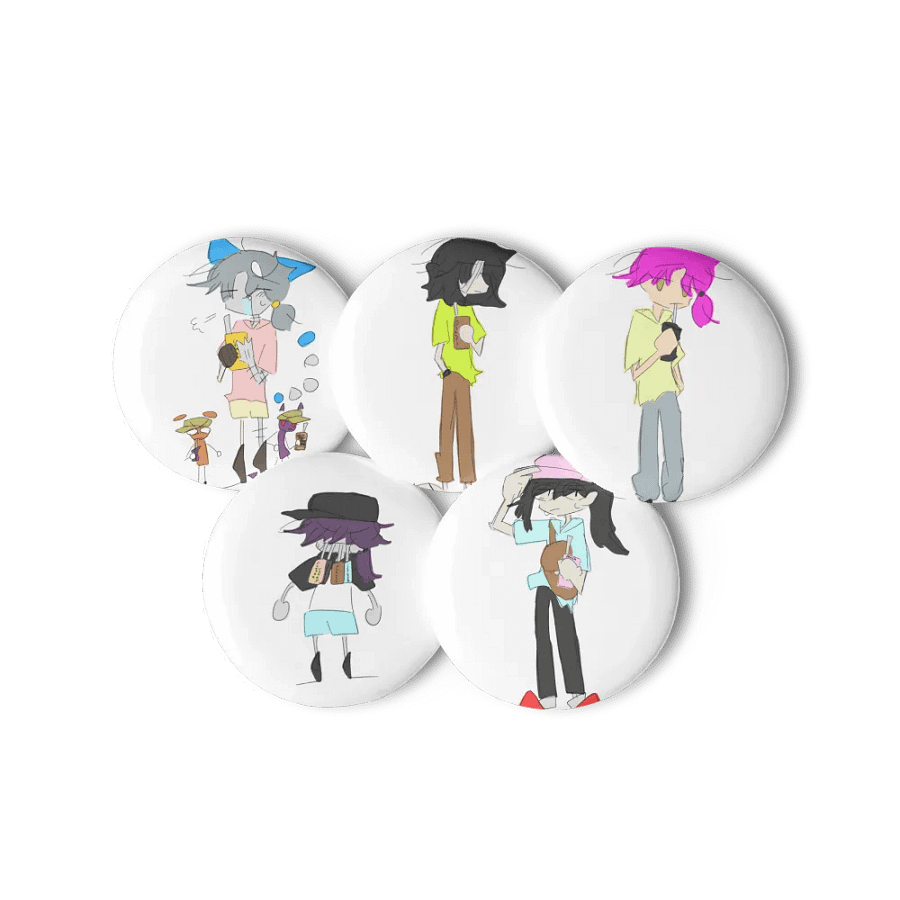 Moon Savers May pin button product image (6)