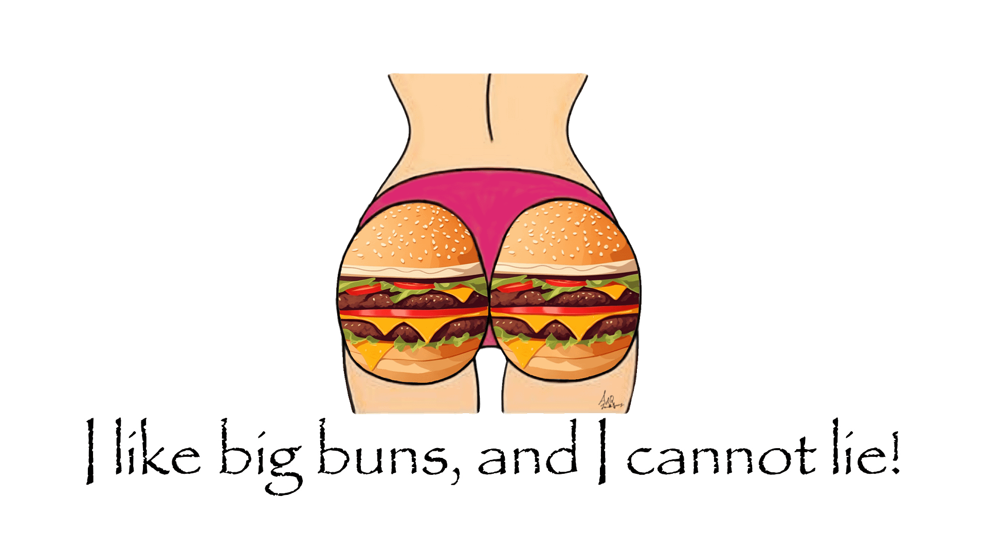 I Like Big Buns, And I Cannot Lie! COLORED MUG product image (71)