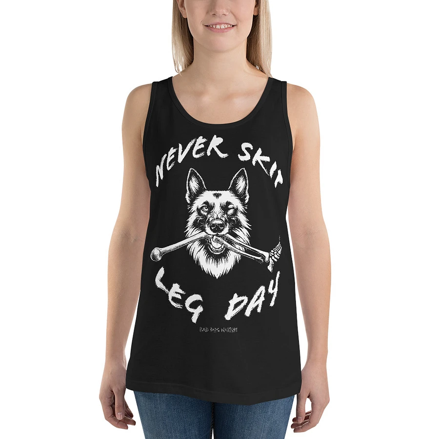 Never Skip Leg Day - Premium Unisex Tank Top product image (3)