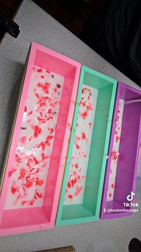 PEPPERMINT BARK SOAP!