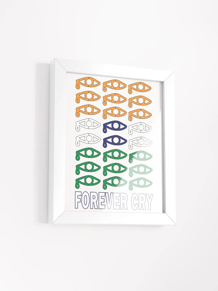 India - Forever Cry - Framed High-Quality Matte Poster product image (2)