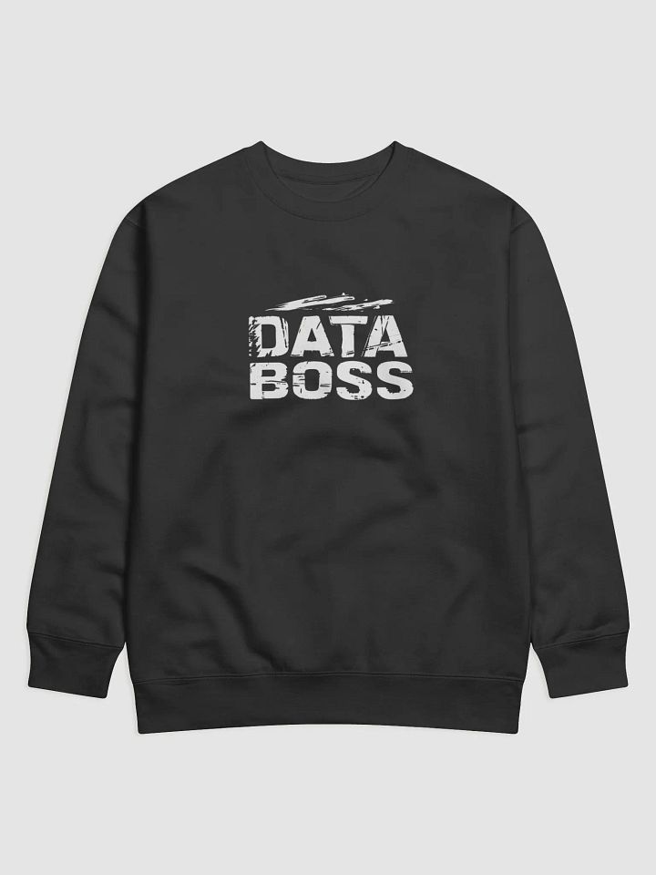DATA BOSS Design Long Sleeve Pullover - Cozy, Funny, and Stylish for Tech Enthusiasts product image (3)