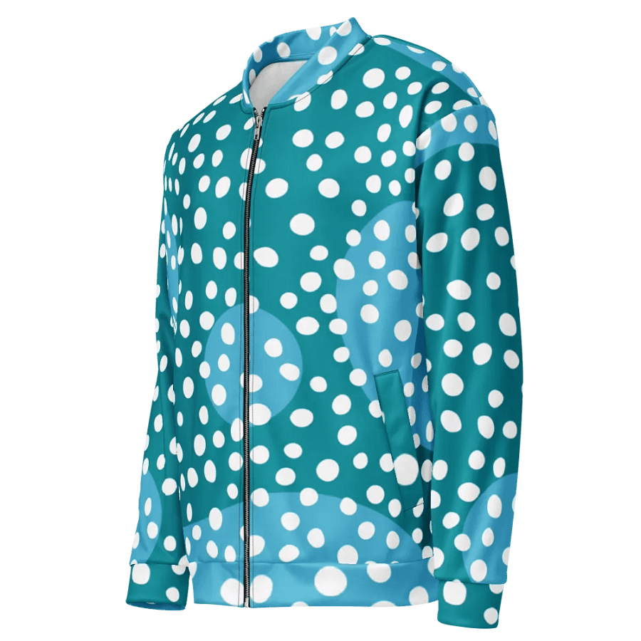 Abstract Fusion Bomber Jacket – Signature Blue Edition product image (4)