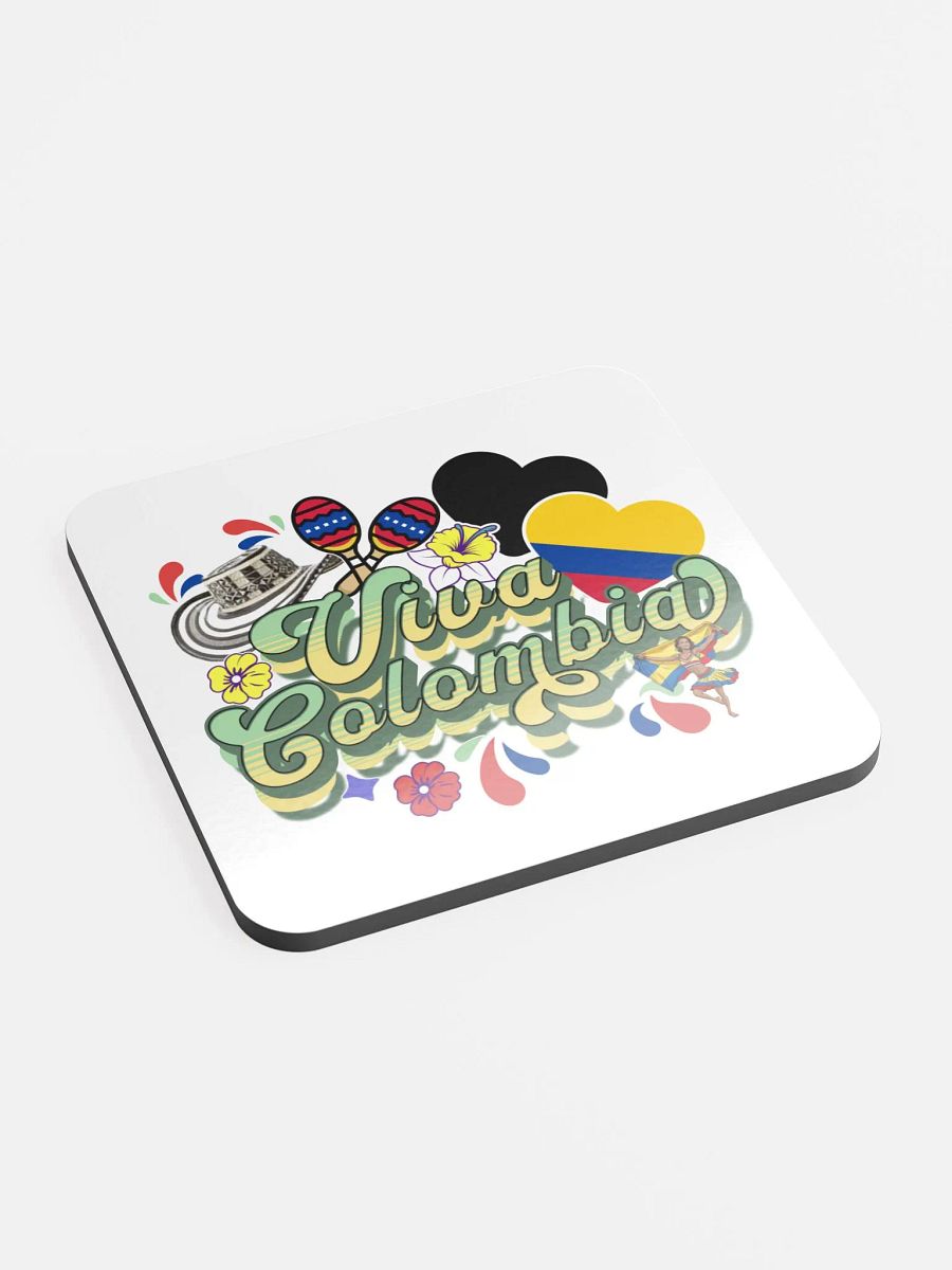 Viva Colombia Cork Coaster Set product image (2)