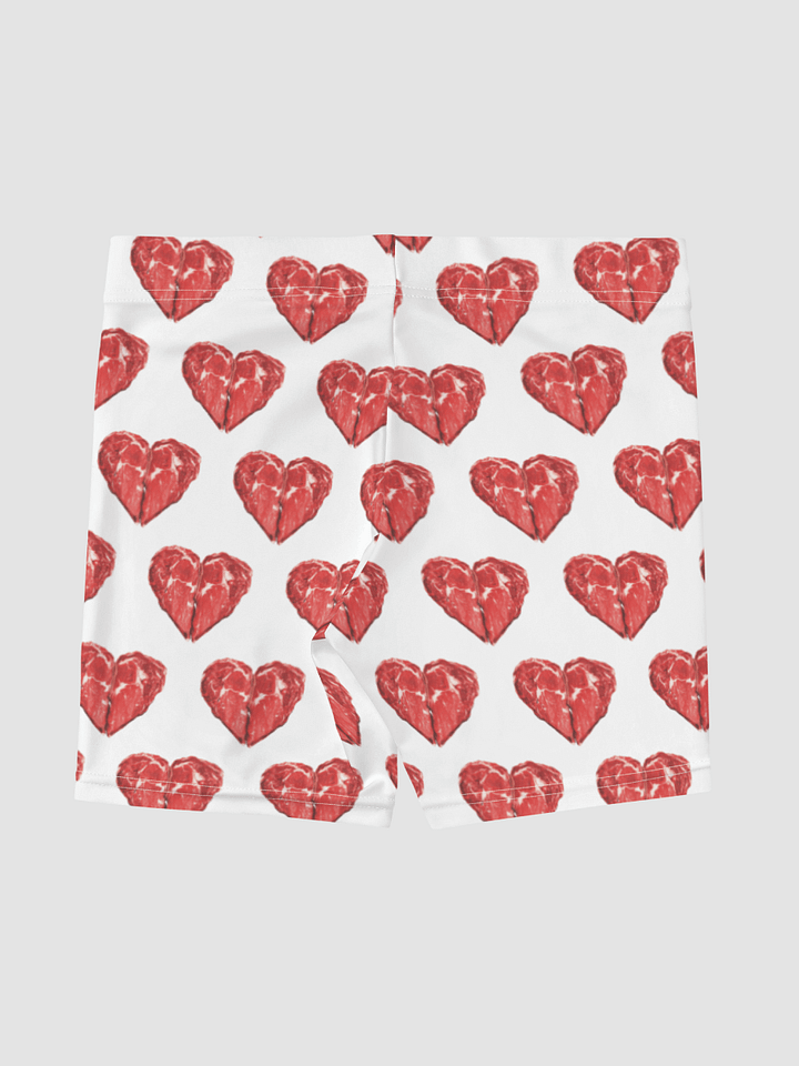 Steak Heart All-Over Print Shorts product image (2)