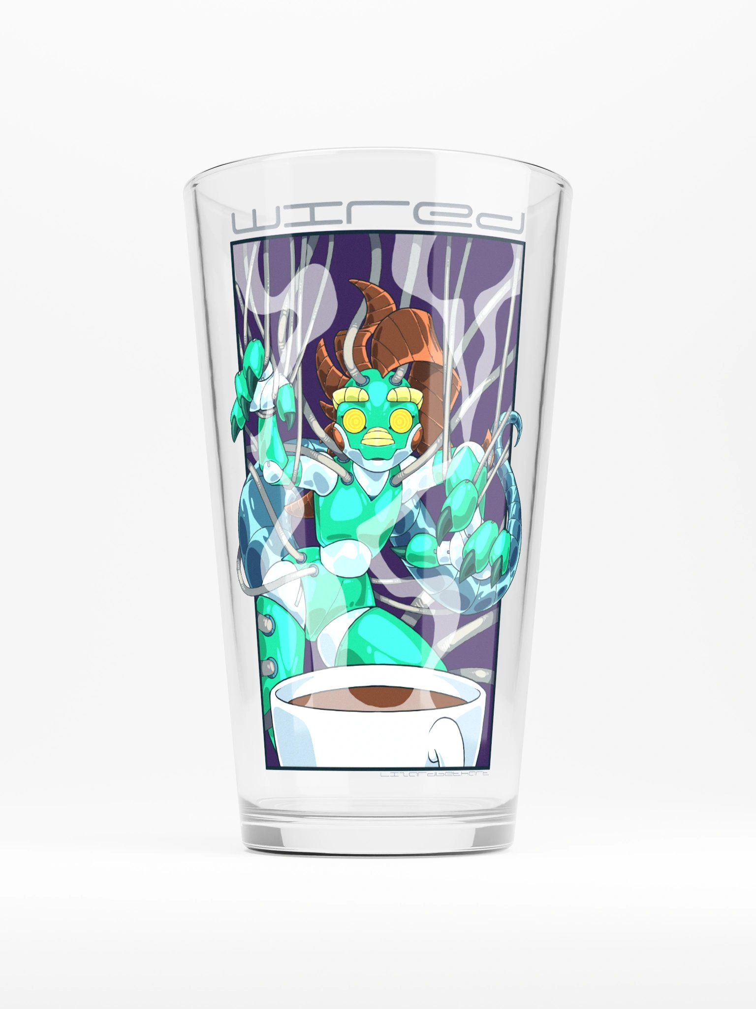 W I R E D : Pint Glass product image (1)