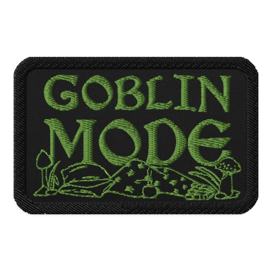 Goblin Mode Embroidered Patch product image (1)