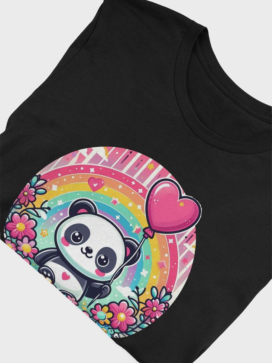 Panda with Heart T-shirt product image (5)