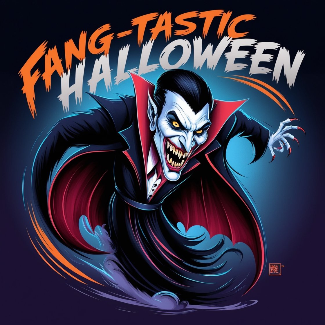Halloween Fang Tasttic Vampire design product image (10)