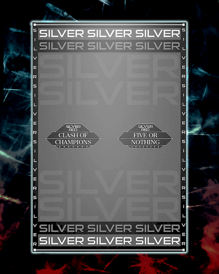 SILVER VS RED - ALL IN SILVER (poster) product image (1)