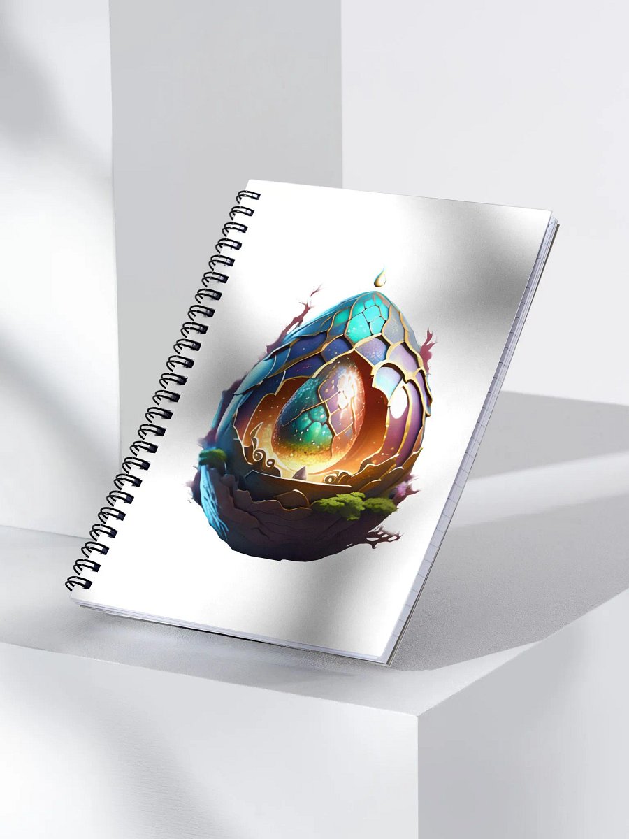 Dragon Egg Spiral Notebook product image (3)