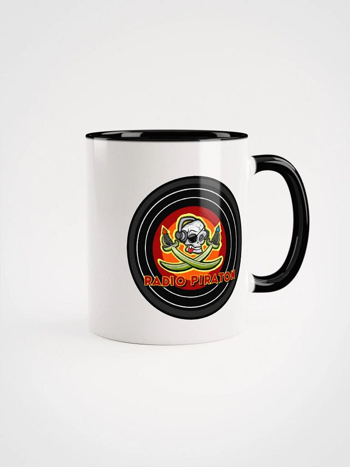 VINYL RECORD LOGO MUG (Colored Inside) product image (2)