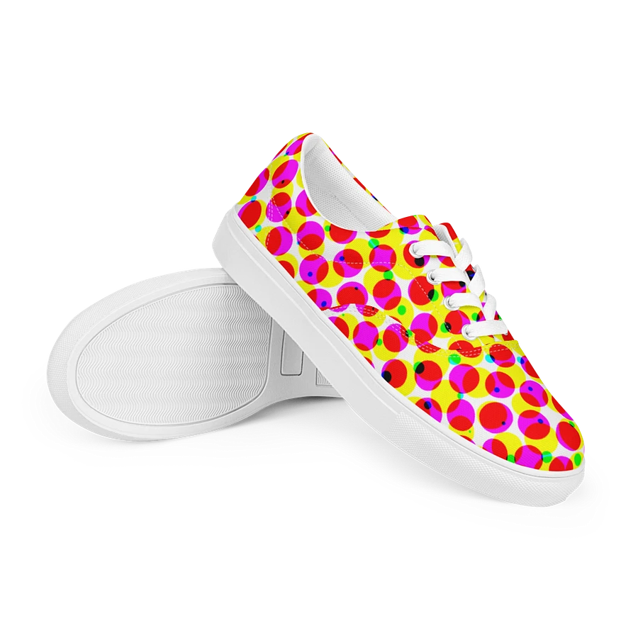 Polka Dot Lace-Up Shoes product image (10)