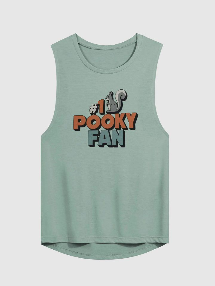 Pooky's #1 Fan Flowy Muscle Tank product image (1)