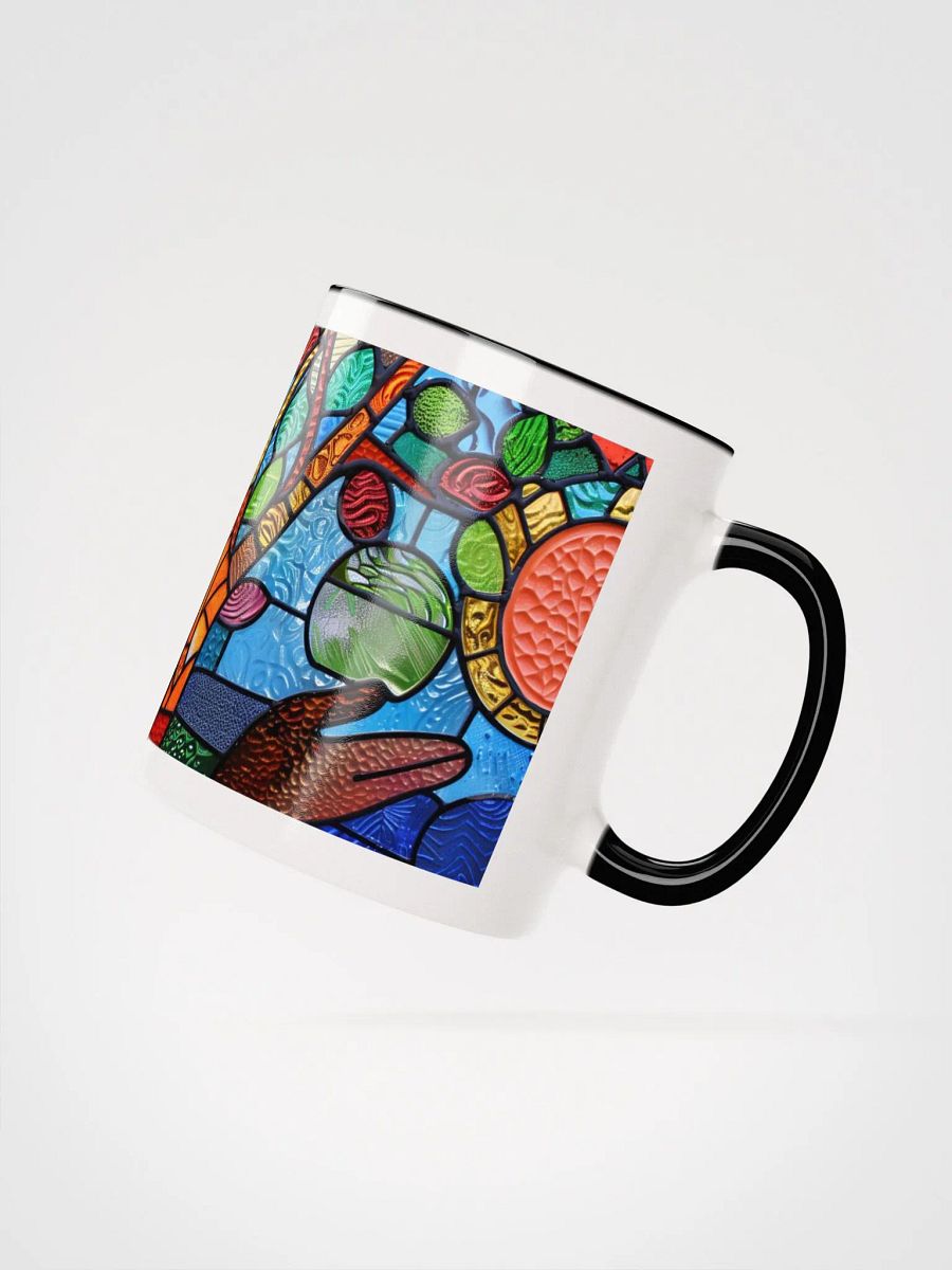 Kindness in Every Sip - Stained Glass Inspired Ceramic Mug product image (3)