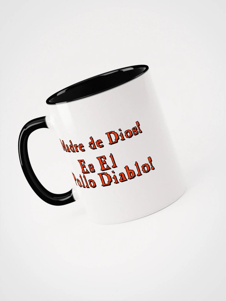 Devil Chicken Retro Pixel Art Mug product image (29)