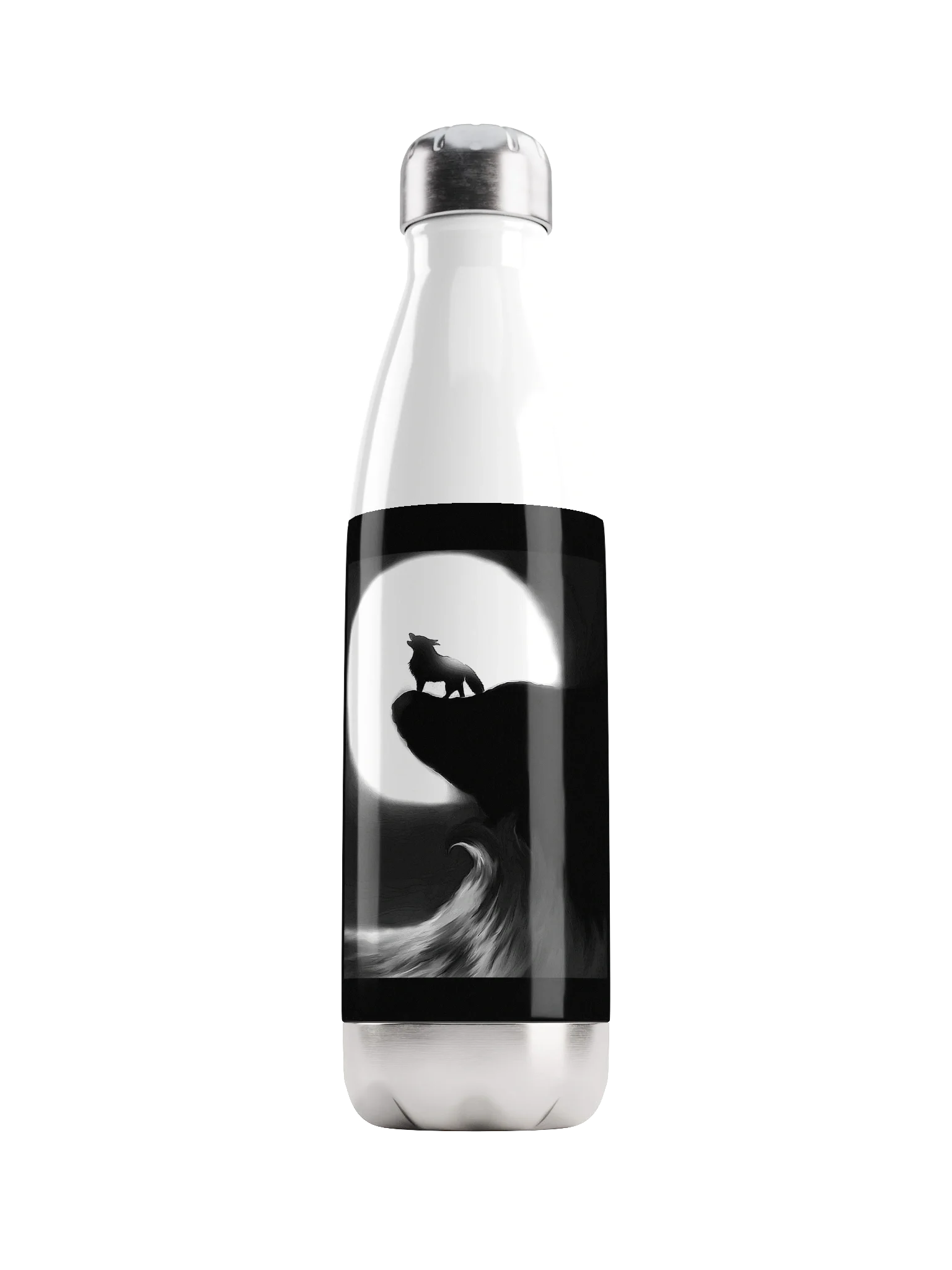 Lunar Howl Stainless Steel Water Bottle product image (1)