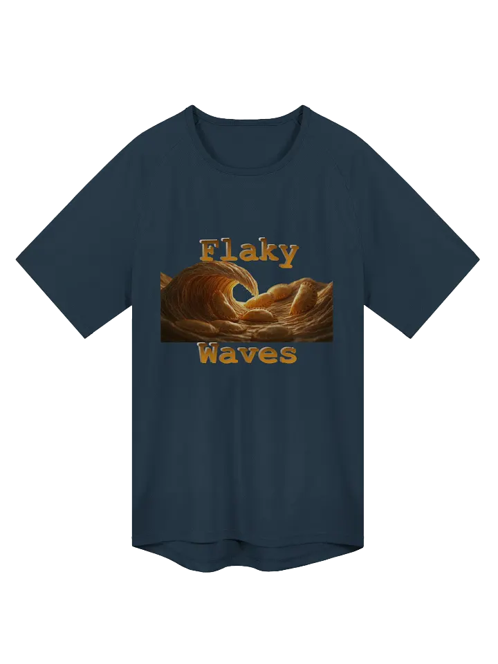 Gradient Waves Unisex Sports Jersey - Flaky Waves product image (2)