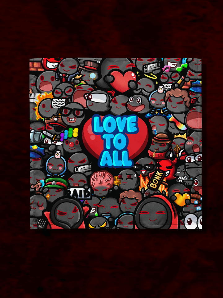 Emote-tional Support Bandana product image (1)