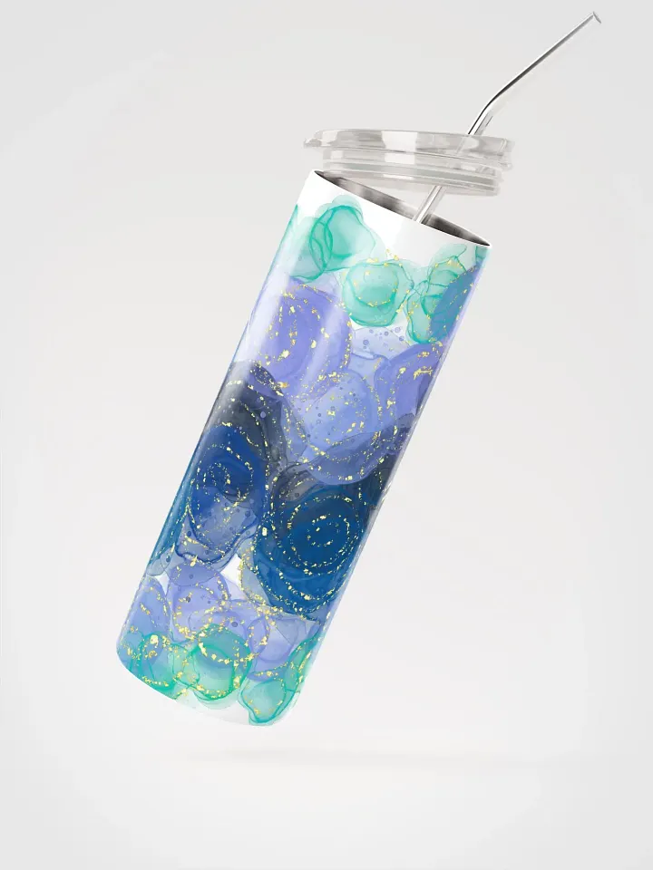 Shimmering Circles Stainless Steel Tumbler product image (4)