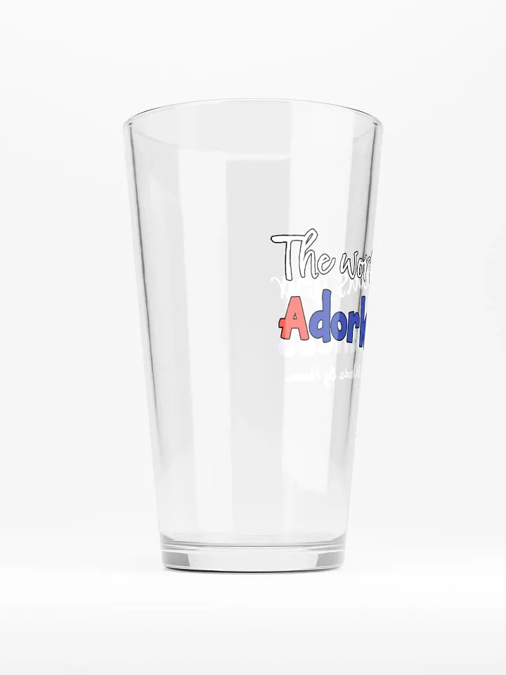 Adorkableness Pint Glass product image (2)