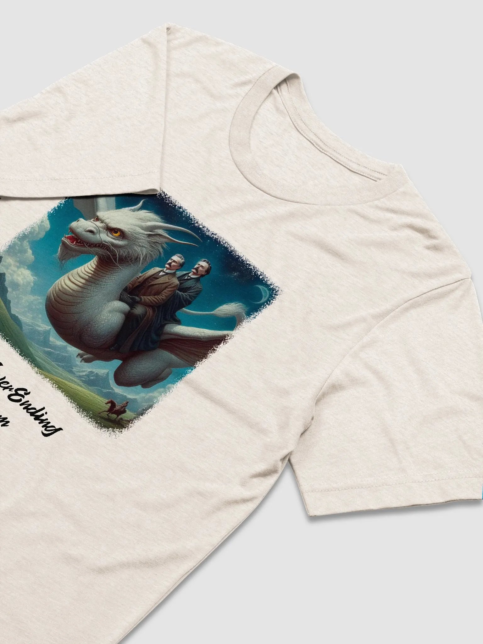 The NeverEnding Nihilism - Triblend Short Sleeve T-Shirt product image (3)