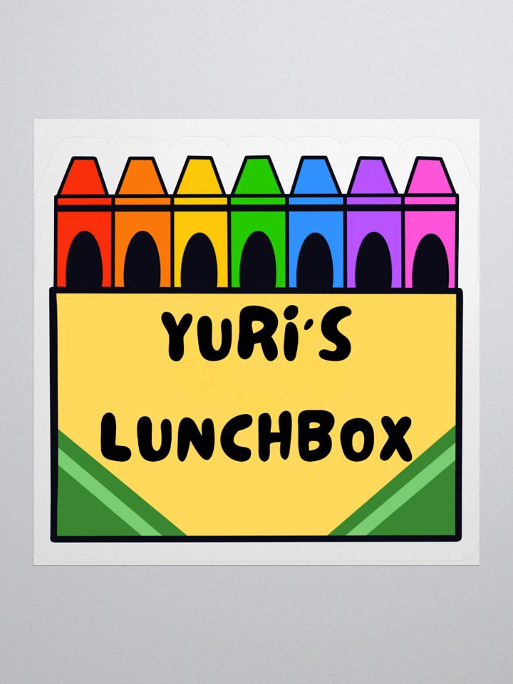 Yuri's Lunchbox Kiss Cut Sticker product image (1)