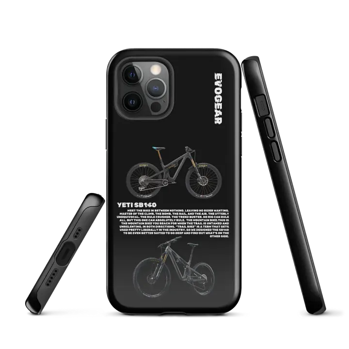 Black SB140 iPhone Case product image (1)