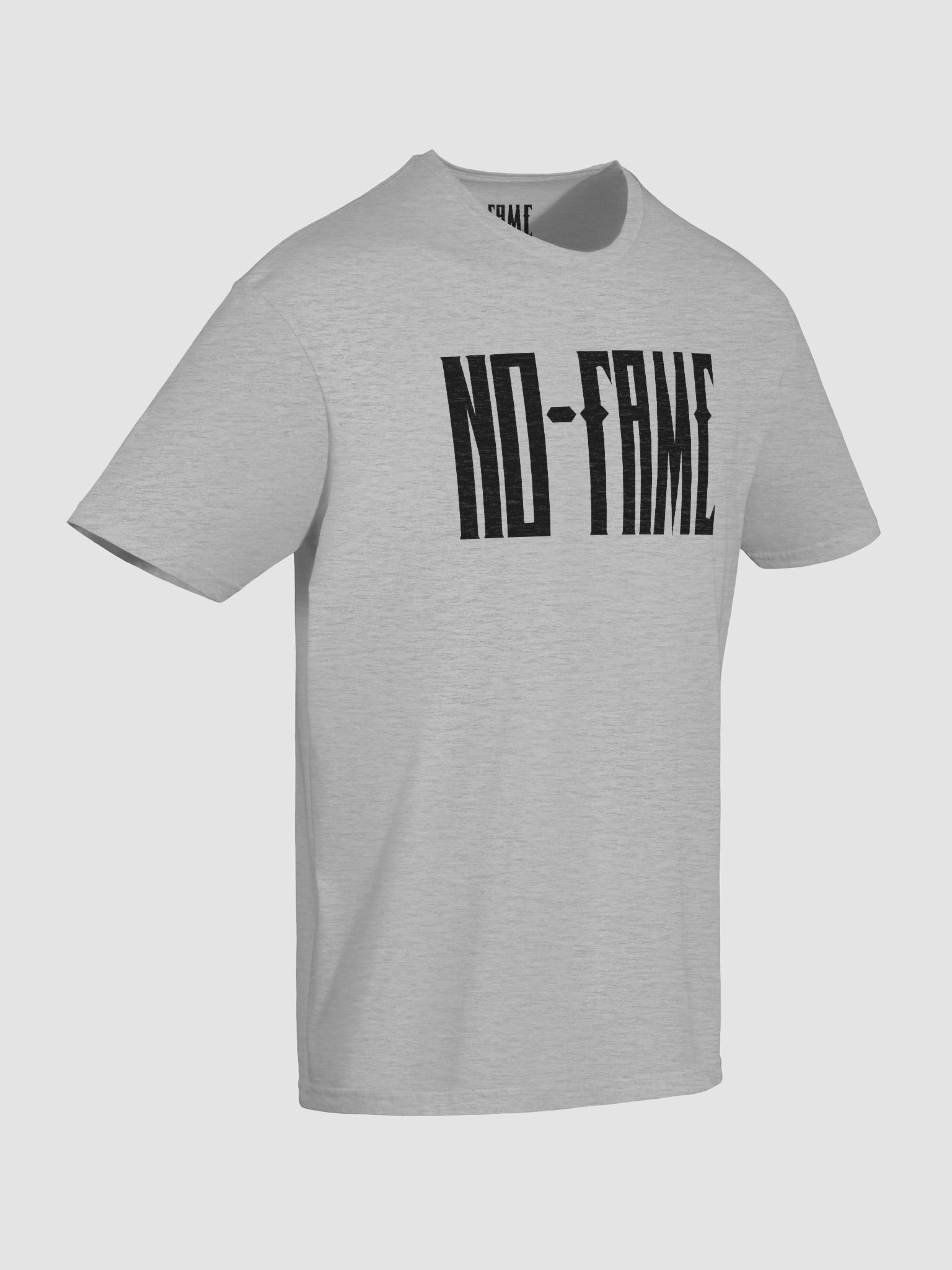 No-Fame Black Text Soft Tee product image (107)