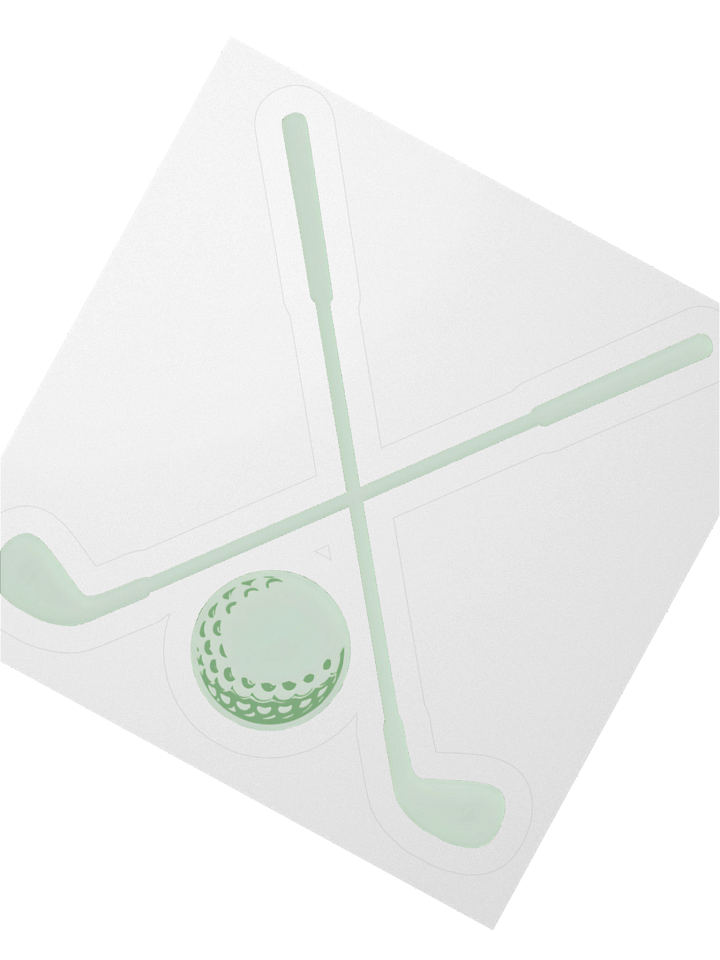 Swing in Style Golf Clubs Stickers product image (6)