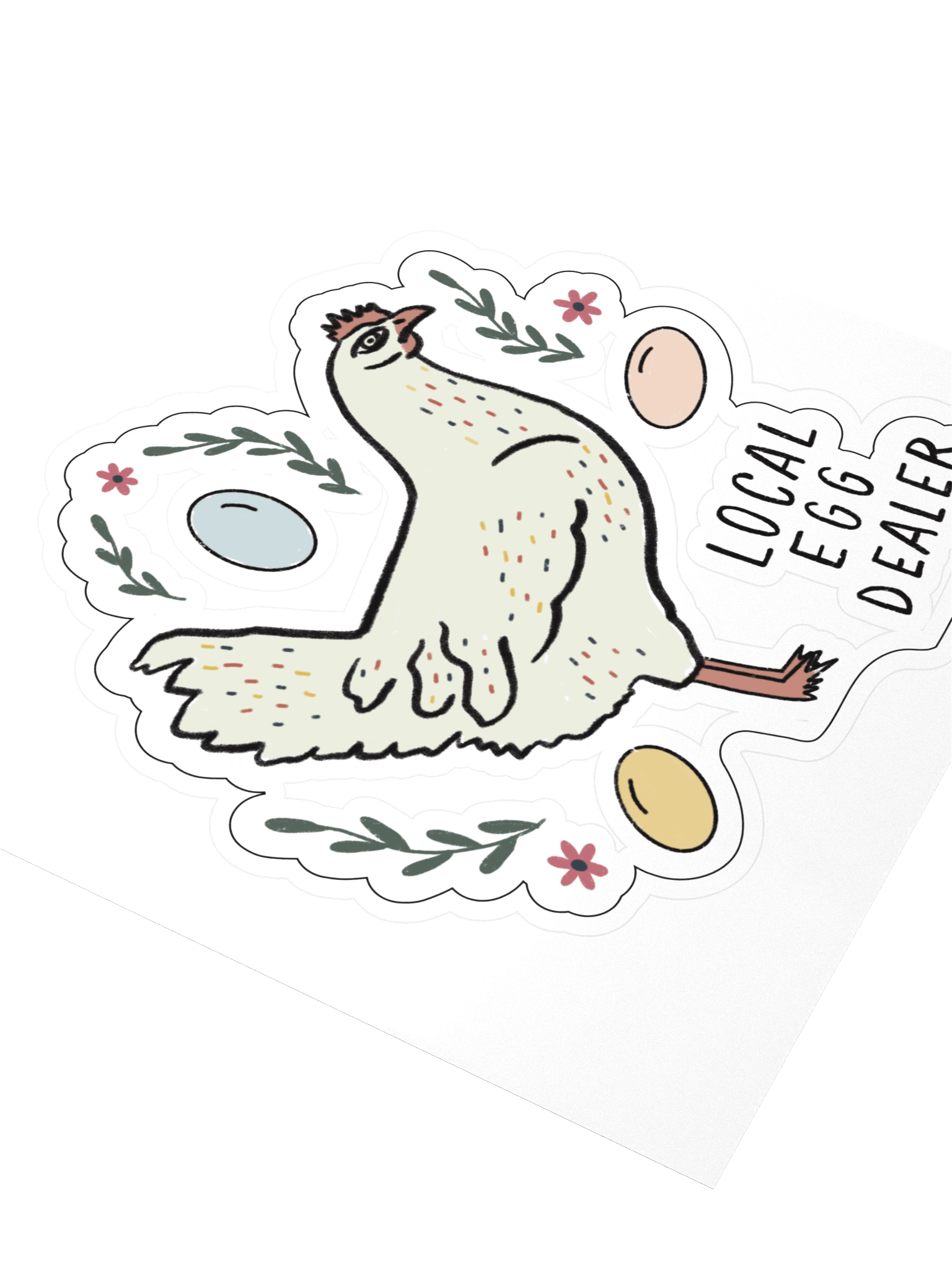 Local Egg Dealer Sticker product image (3)