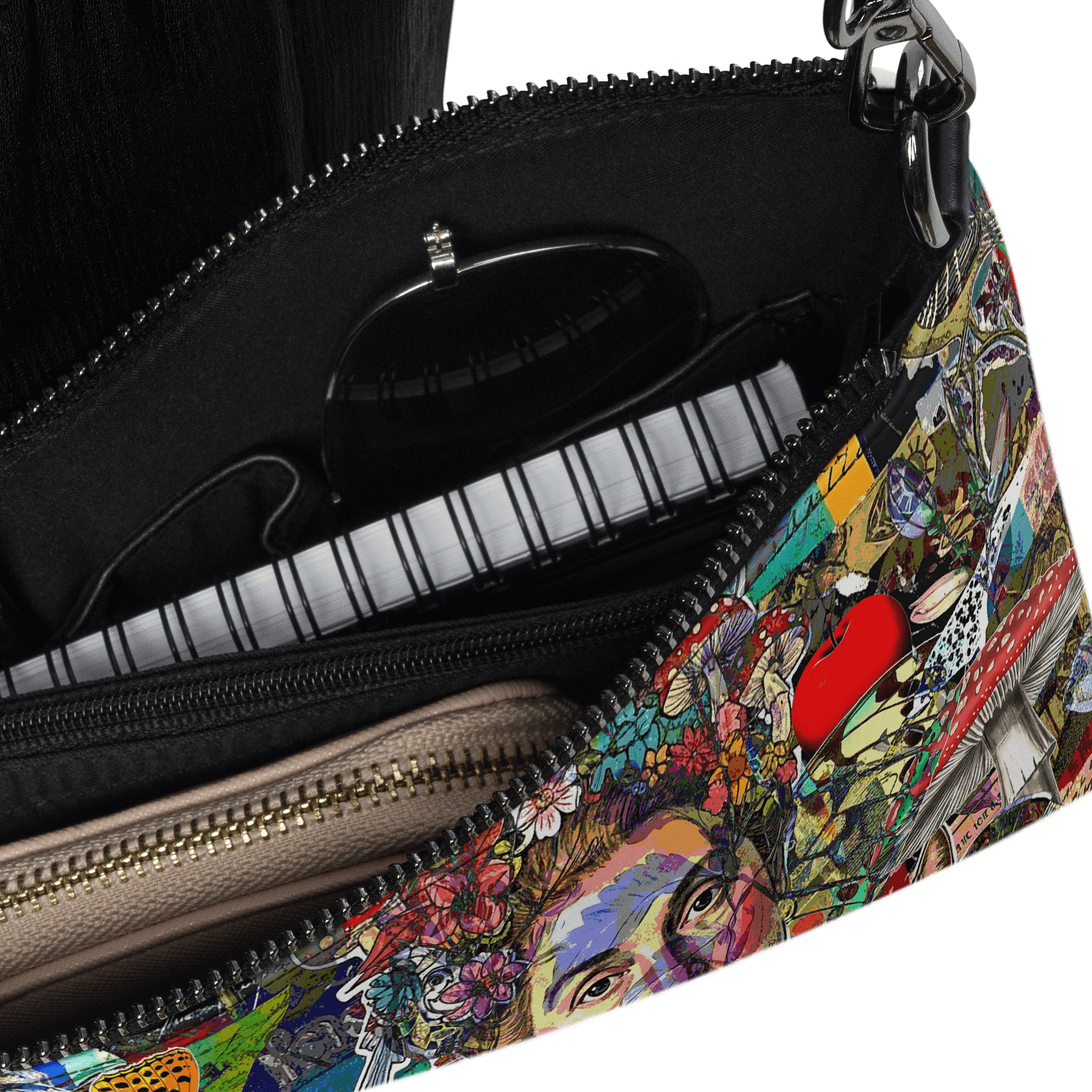 Lady with Cat-Over Crossbody Bag product image (7)