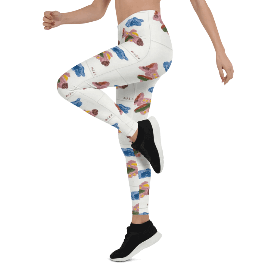 Kid Airplane (All-Over Print Leggings) product image (7)