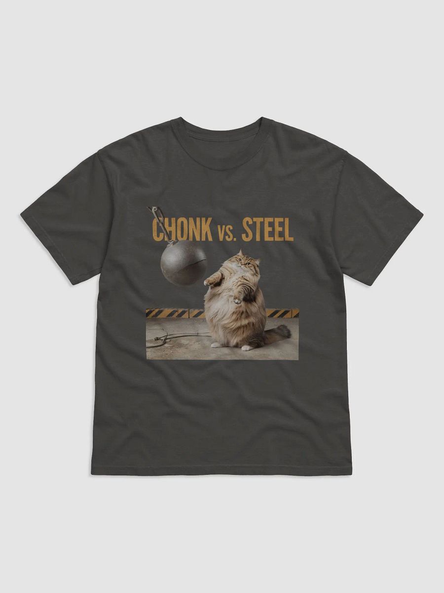 Chonk vs. Steel Heavyweight Tee (Comfort Colors) product image (1)