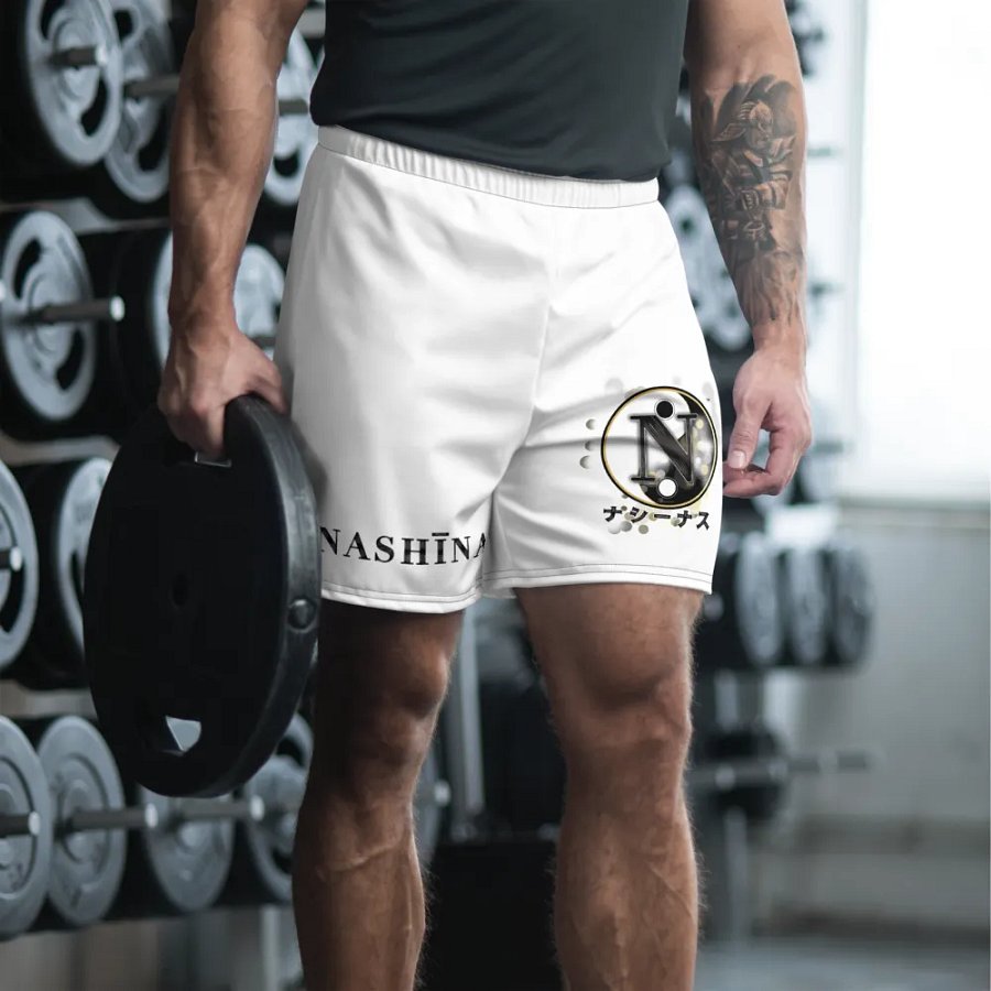 NASHĪNASU ナシーナス - Industrial Monogram Shorts product image (1)