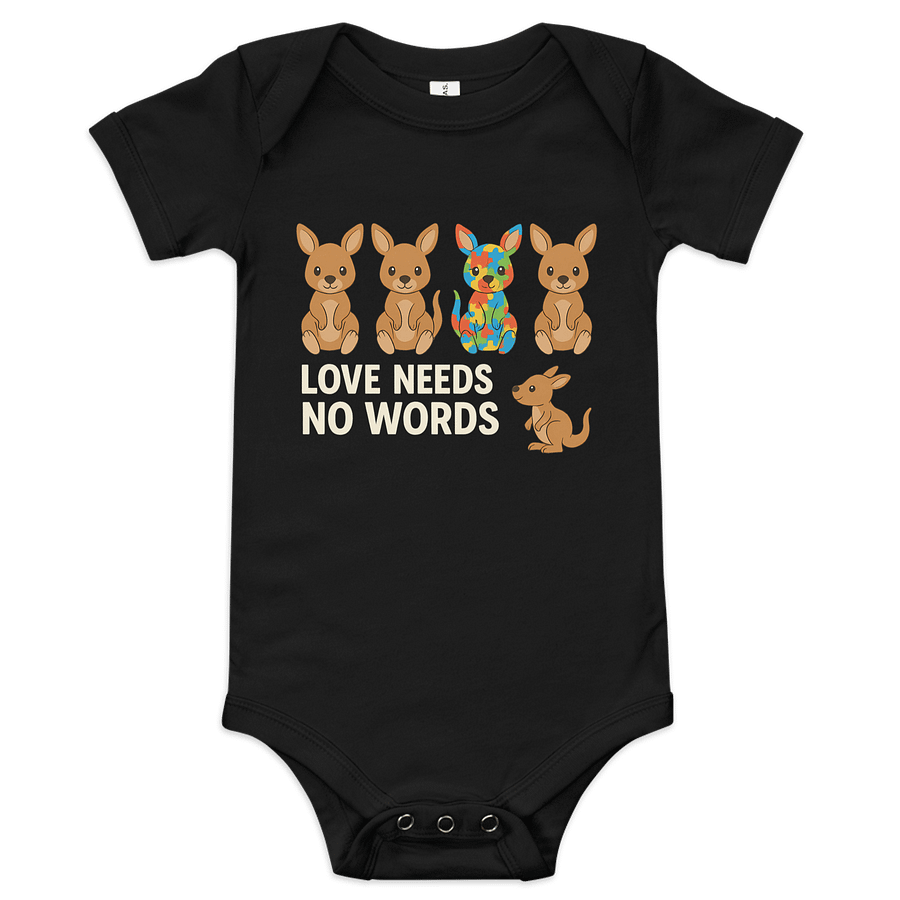 Love Needs No Words Babysuit product image (3)