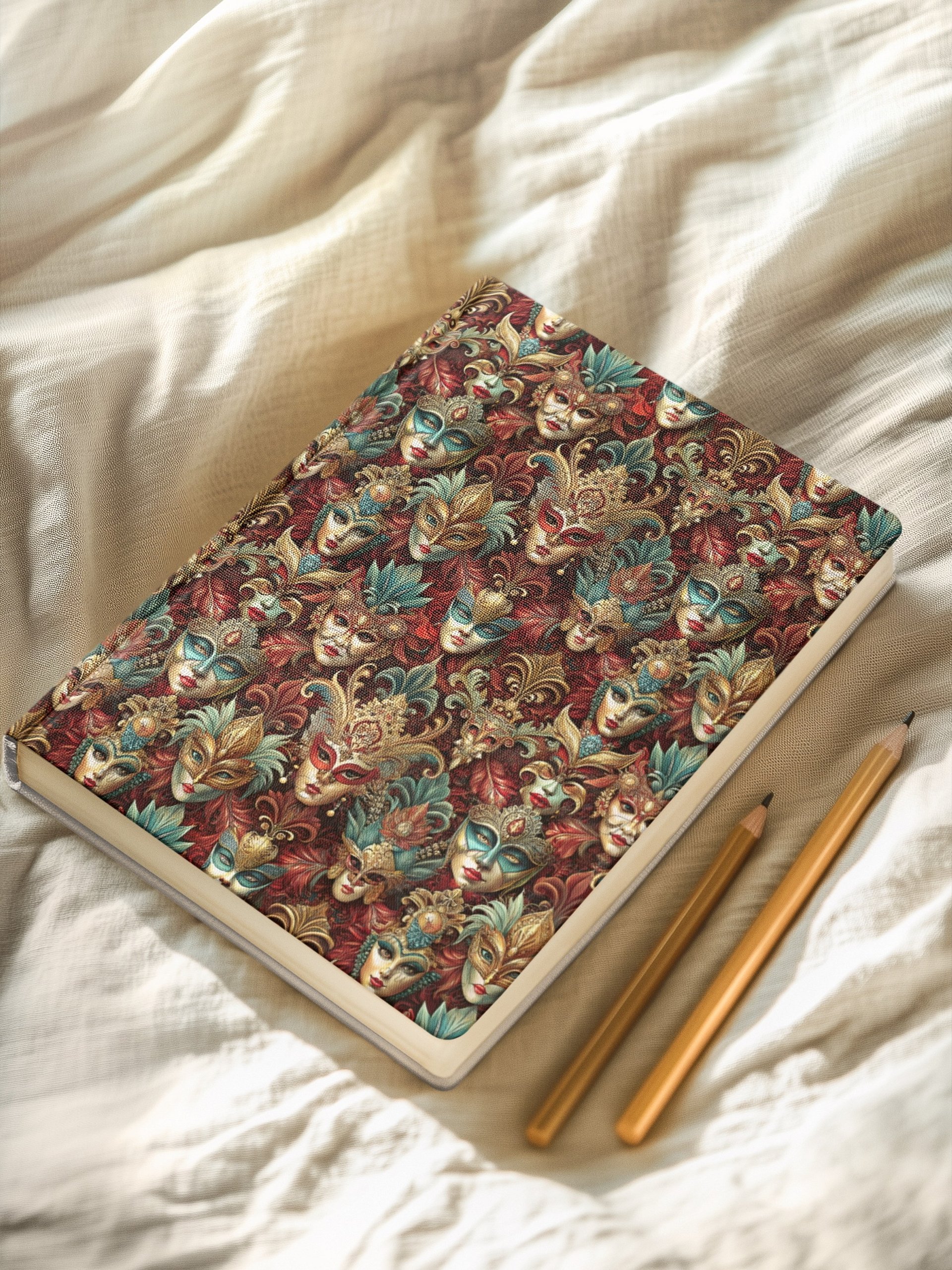 Venetian Masquerade Masks – Seamless Digital Paper Bundle product image (3)