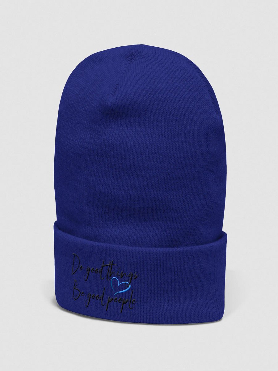 Do Good Things, Be Good People Beannie product image (10)