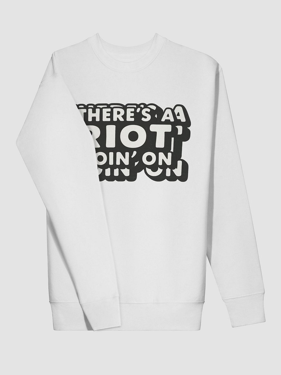 TERE’S A RIOT GOIN’ON – Black & White Typography product image (3)