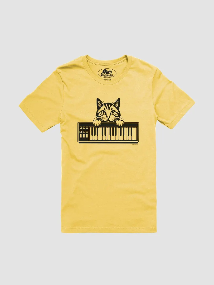 Synthesizer Cat T-Shirt product image (2)