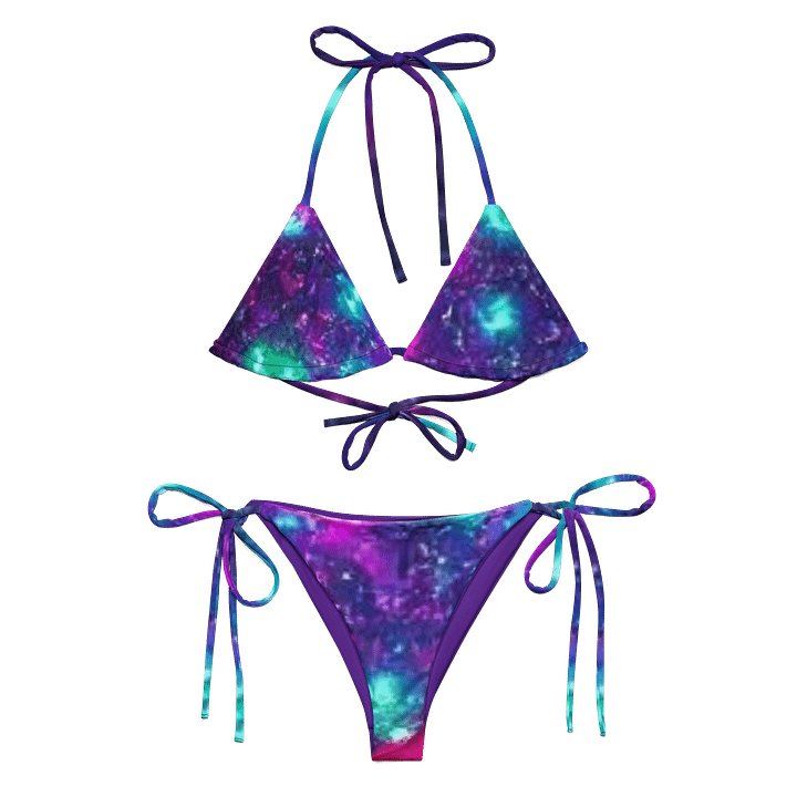 Cosmic Glow Recycled String Bikini Set product image (2)
