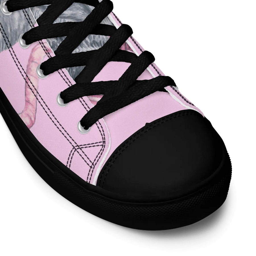 Rat art High Top Canvas Shoes (womens) product image (9)