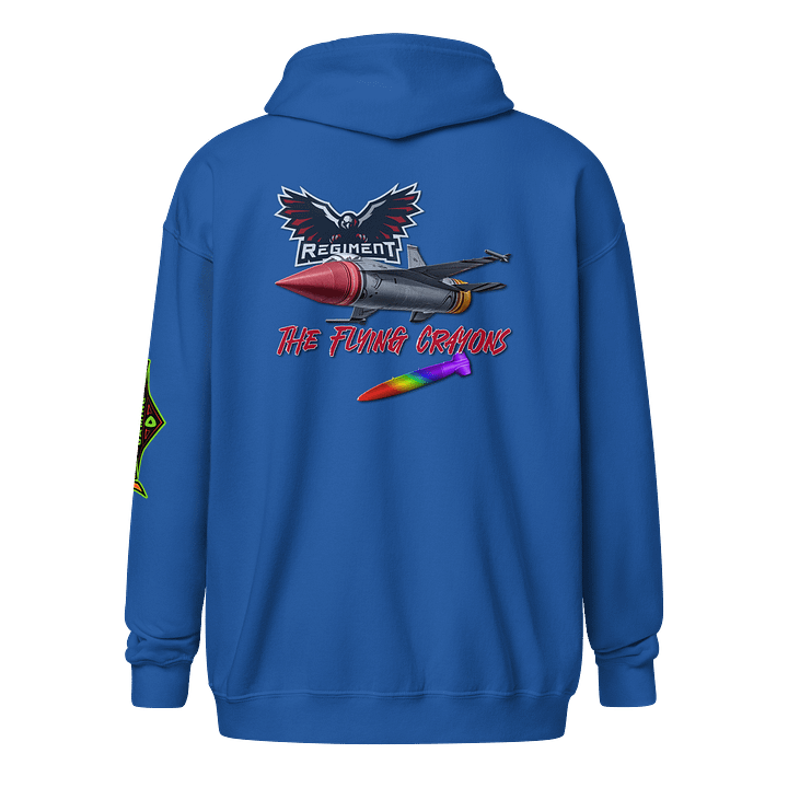 The Flying Crayon's Regiment Fundraiser Hoodie (AC) product image (2)