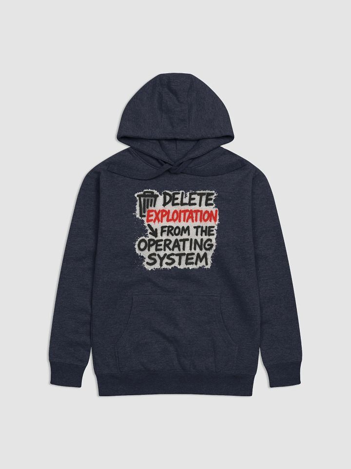 Delete Exploitation Unisex Hoodie product image (4)